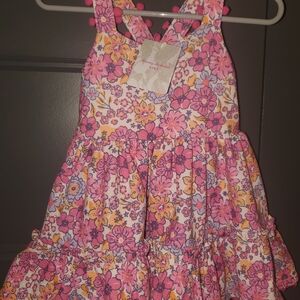 Tommy Bahama Pink Floral Kids Dress